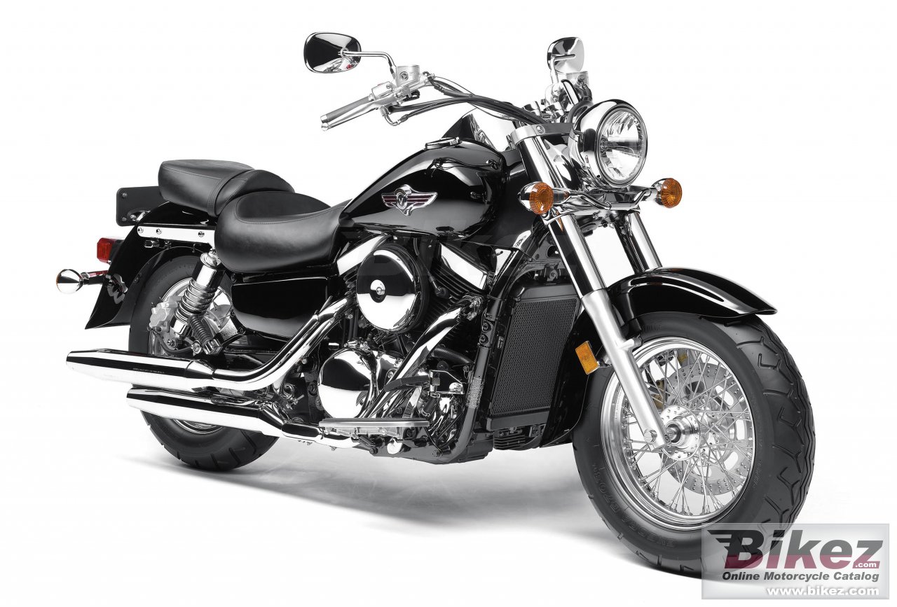 Big Kawasaki vulcan 1500 classic picture and wallpaper from Bikez.com
